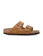 Arizona Rivet Suede Adjust Buckle Sandals