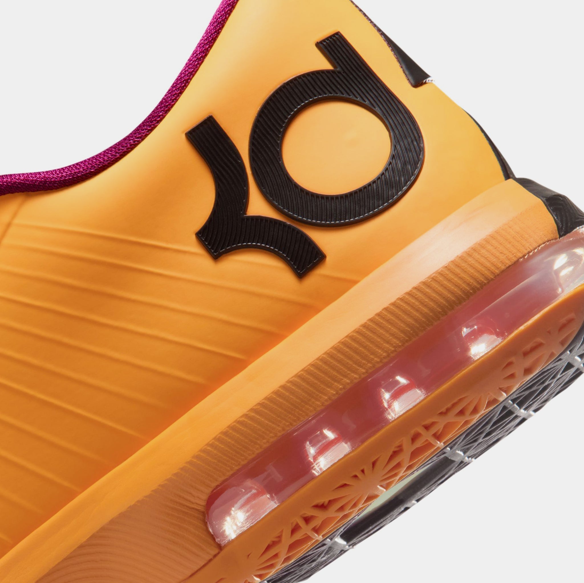 Mens Nike Zoom KD 6 Laser Orange/Raspberry Red-Black