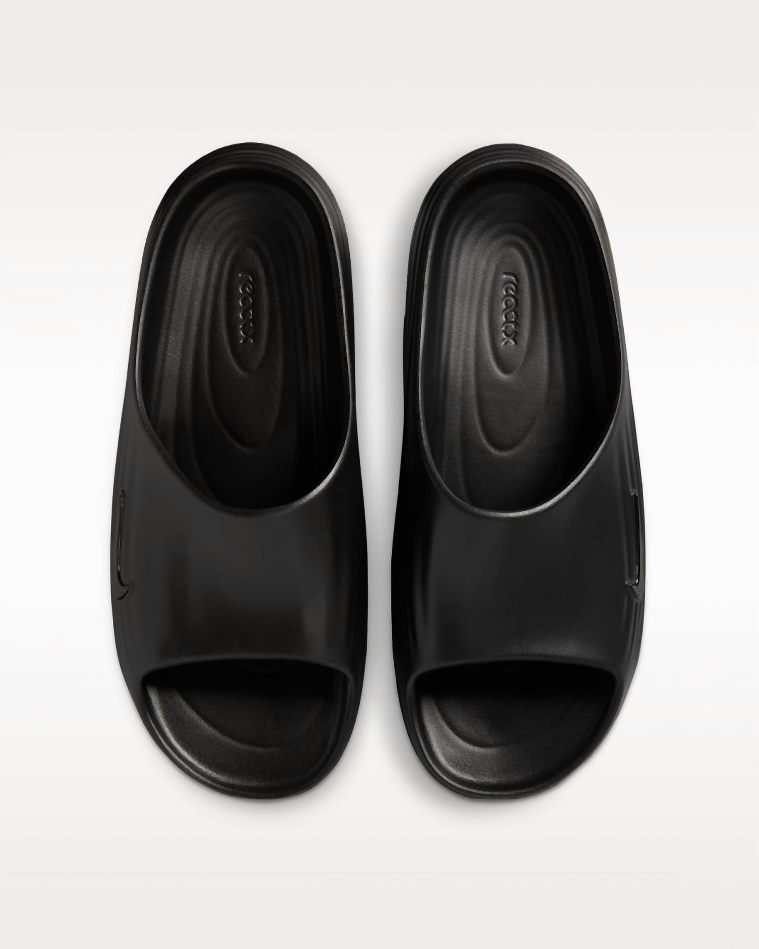 Men's Reactx Rejuven8 Slide Sandals In Black/black/black