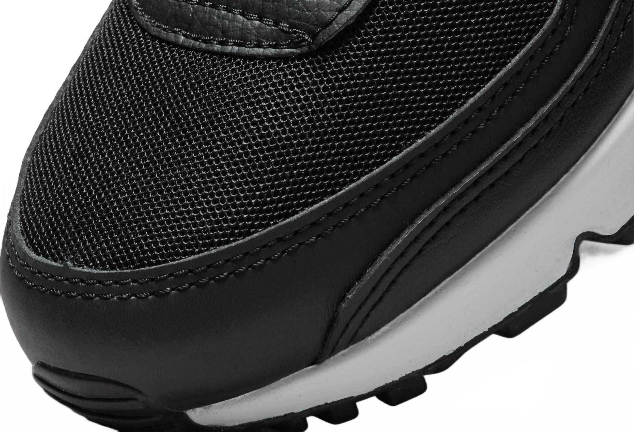 Women's Air Max 90 Running Shoes In Black/white/black