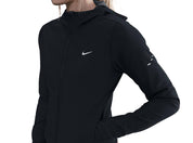 Swift Therma-Fit Fitted Running Jacket In Black/reflective Silver