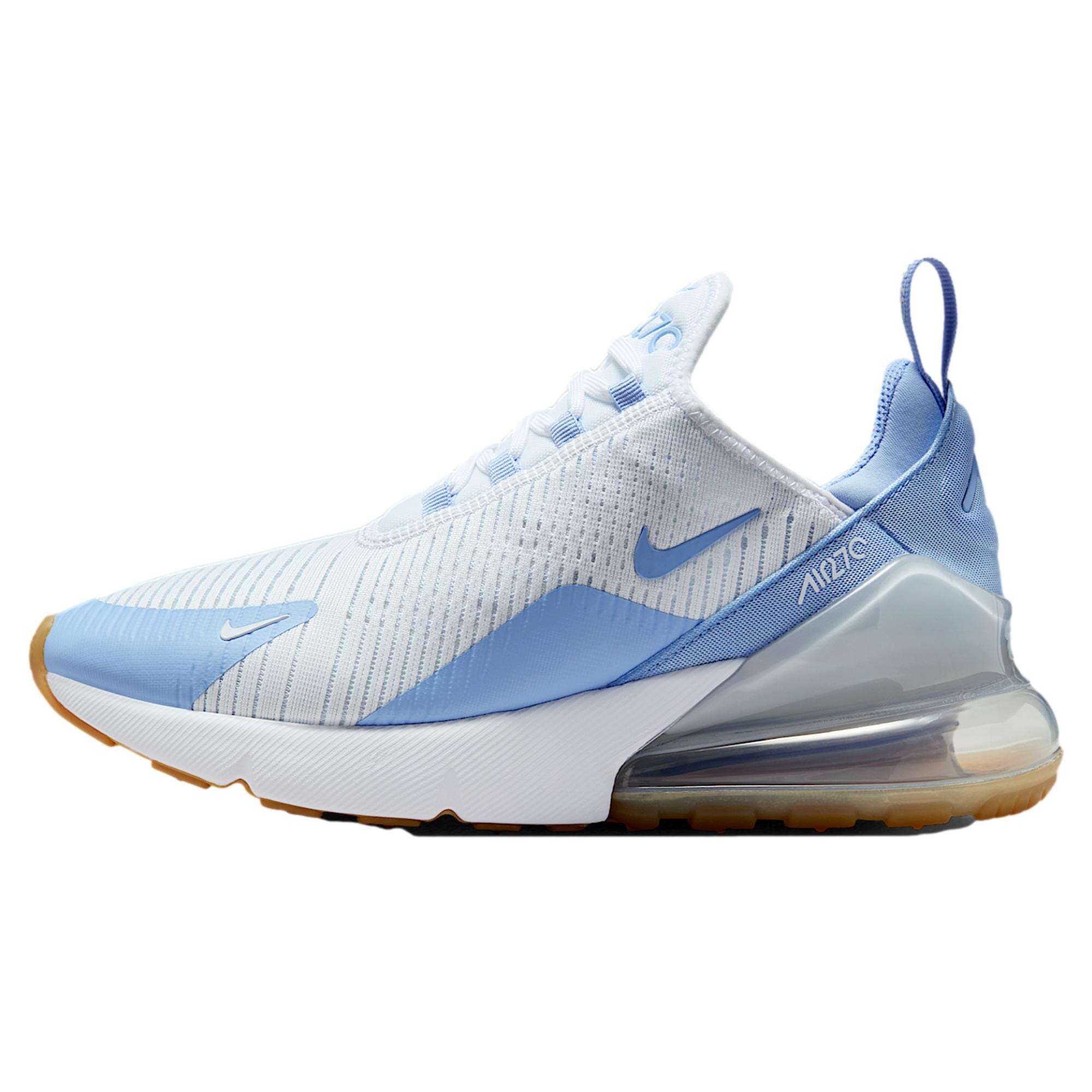 Nike Air Max 270 White / Aluminum - Blue Tint  HJ3222-103 Women's