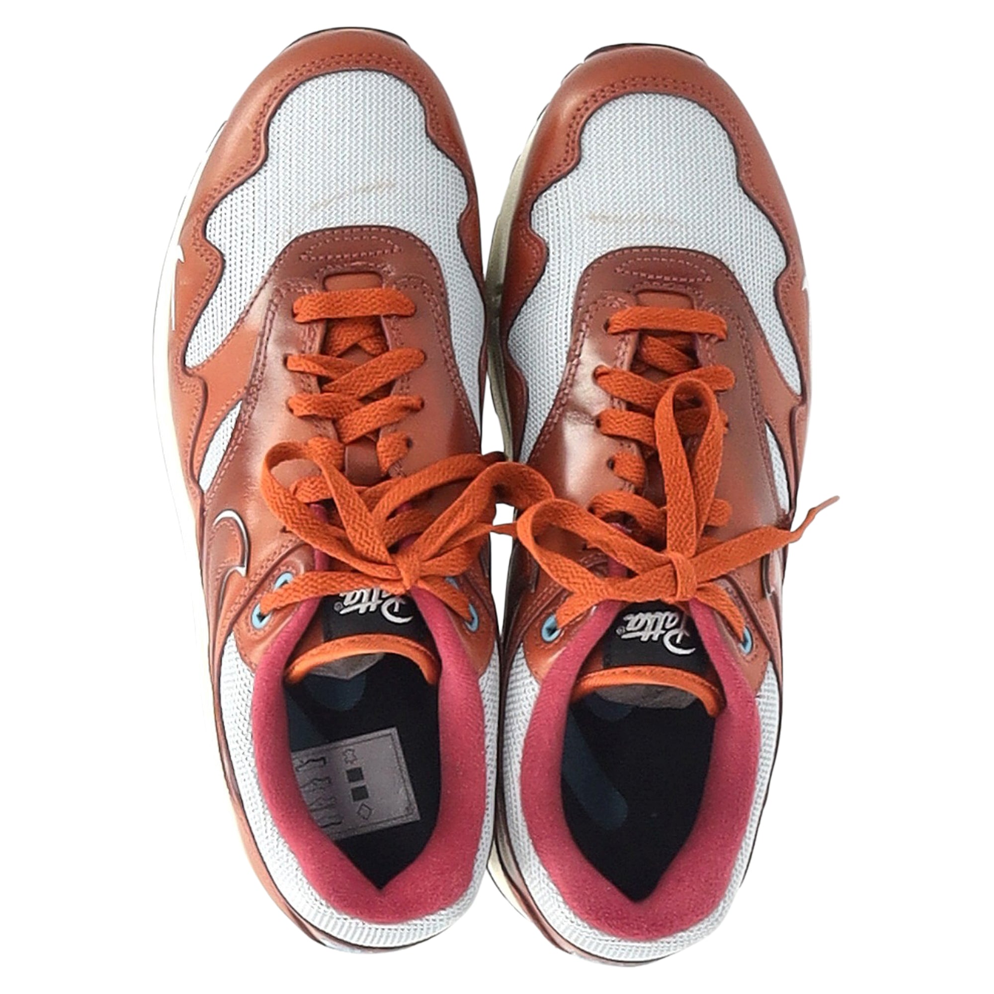 Nike Air Max 1 Patta The Next Wave Sneakers in Brown Leather