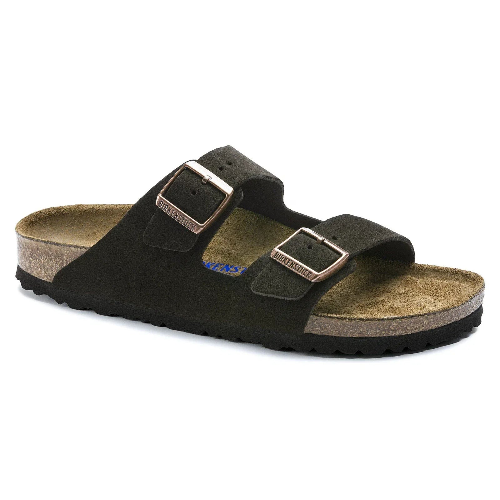Men's Birkenstock Arizona 0951313 Sandals Mocha Suede Comfort Slides HAWK1900