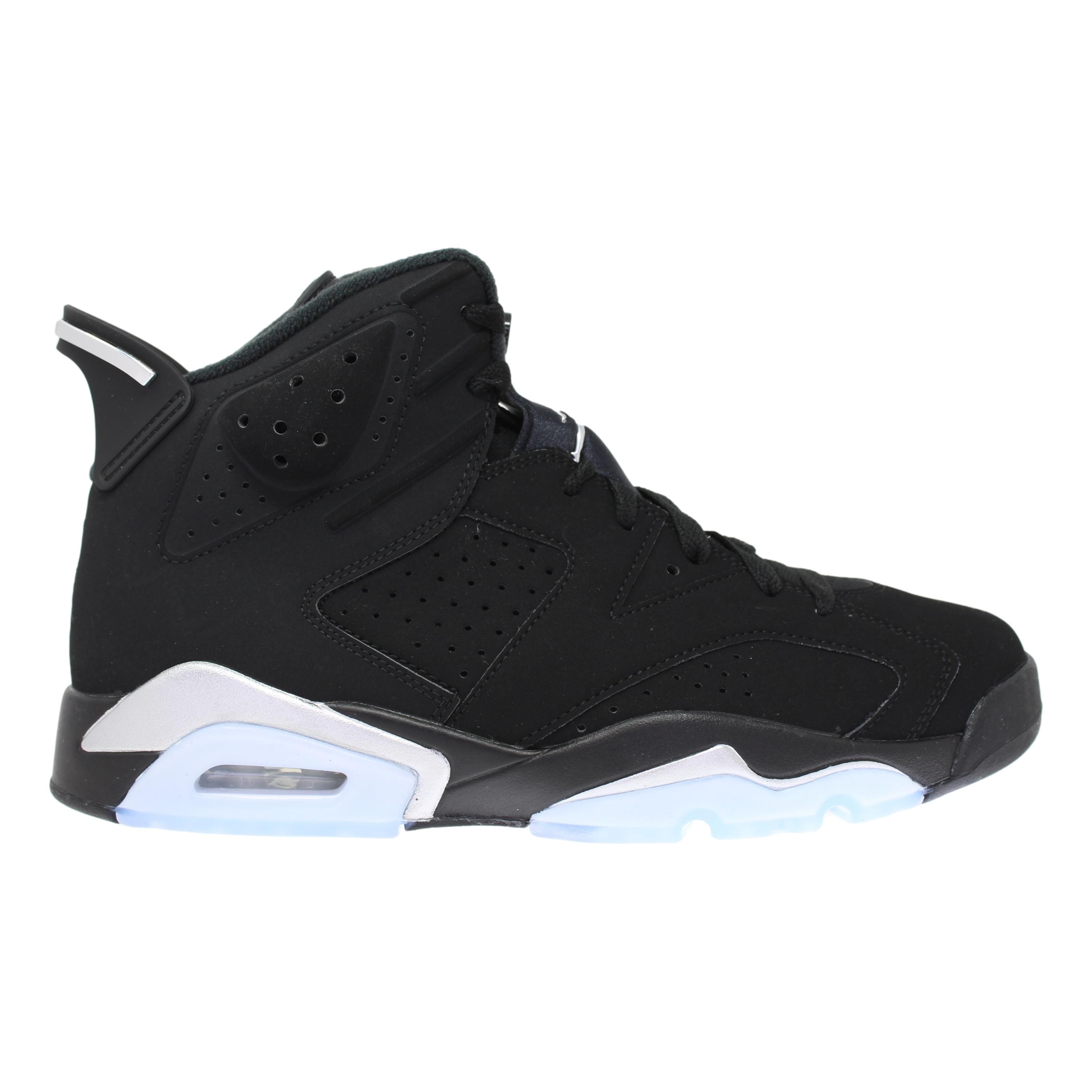 Nike Air Jordan 6 Retro Black/Metallic Silver-Black  DX2836-001 Men's
