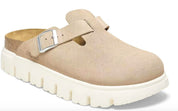 Women's Boston Pap Chuncky Clog - Narrow In Warm Sand