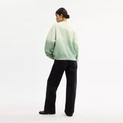 Coach Outlet Ombre Sporty Crewneck Sweatshirt In Organic Cotton