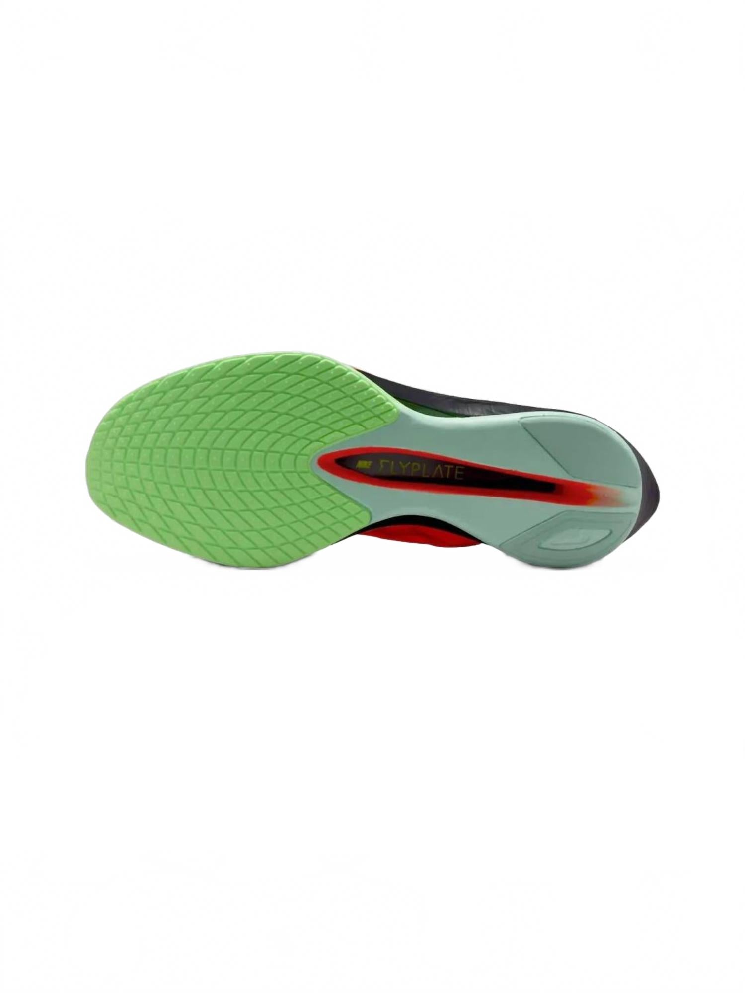 Women's Zoomx Vaporfly Next 4 Racing Shoes In Bright Crimson/lime Blast/mint Foam