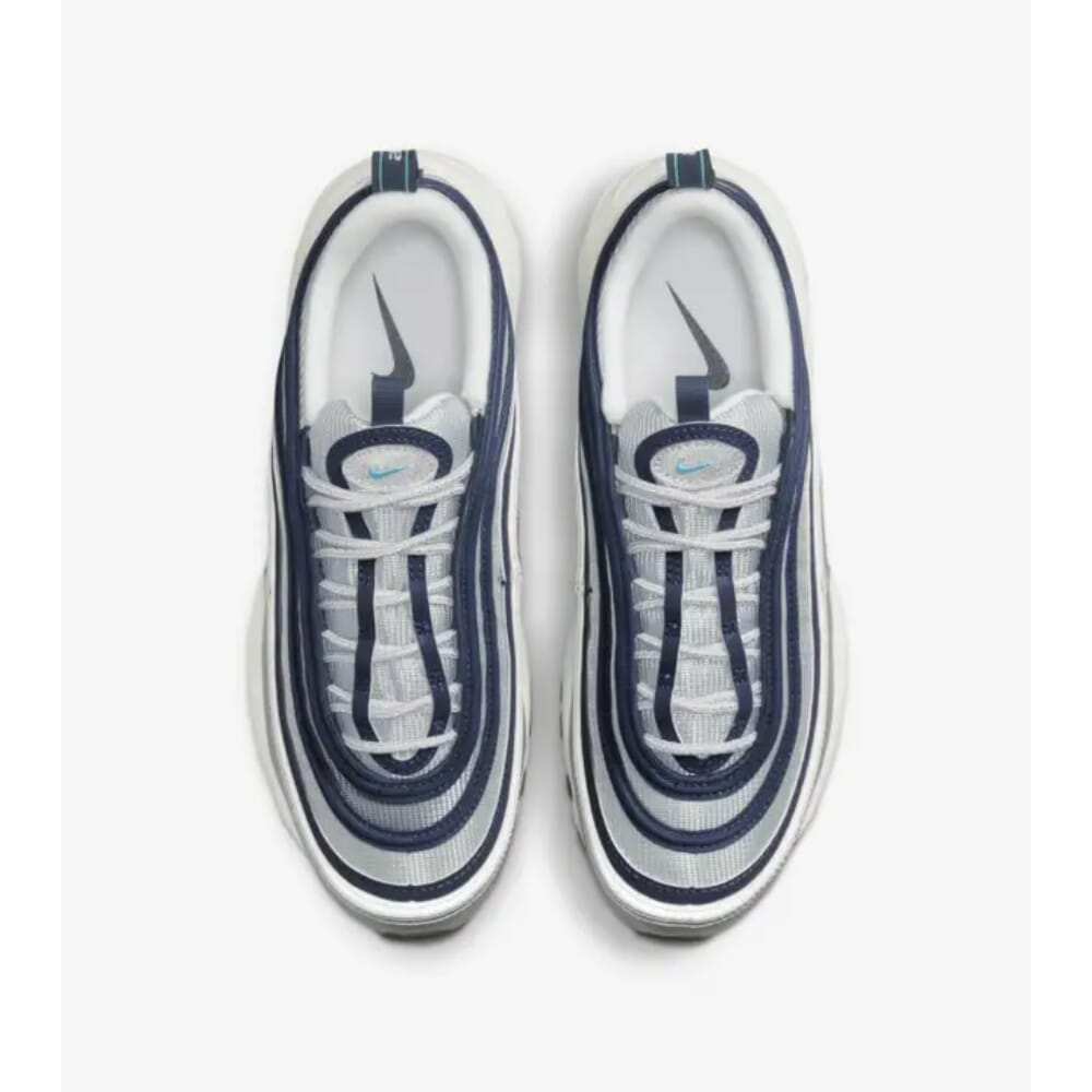 Nike Air Max 97 OG Metallic Silver/Chlorine Blue  DQ9131-001 Women's