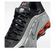 Nike Shox R4 OG HQ1988-002 Men's Black Metallic Silver Running Shoes LIQ672