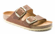 Women's Arizona Big Buckle Sandal In Cognac