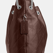 Coach Outlet Evelyn Large Shoulder Bag With Quilting