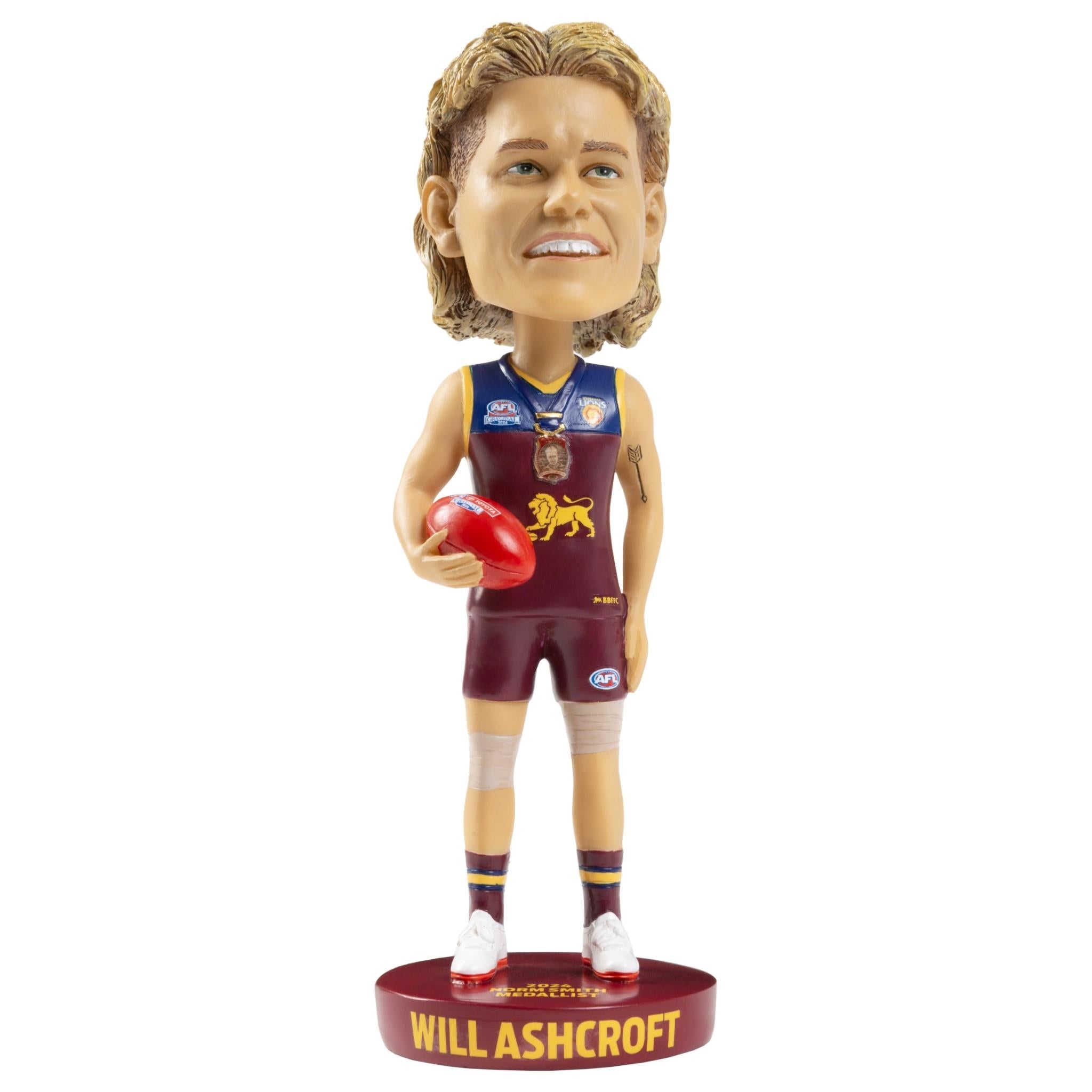 AFL - Brisbane Lions - Will Ashcroft (2024 Norm Smith) Bobblehead