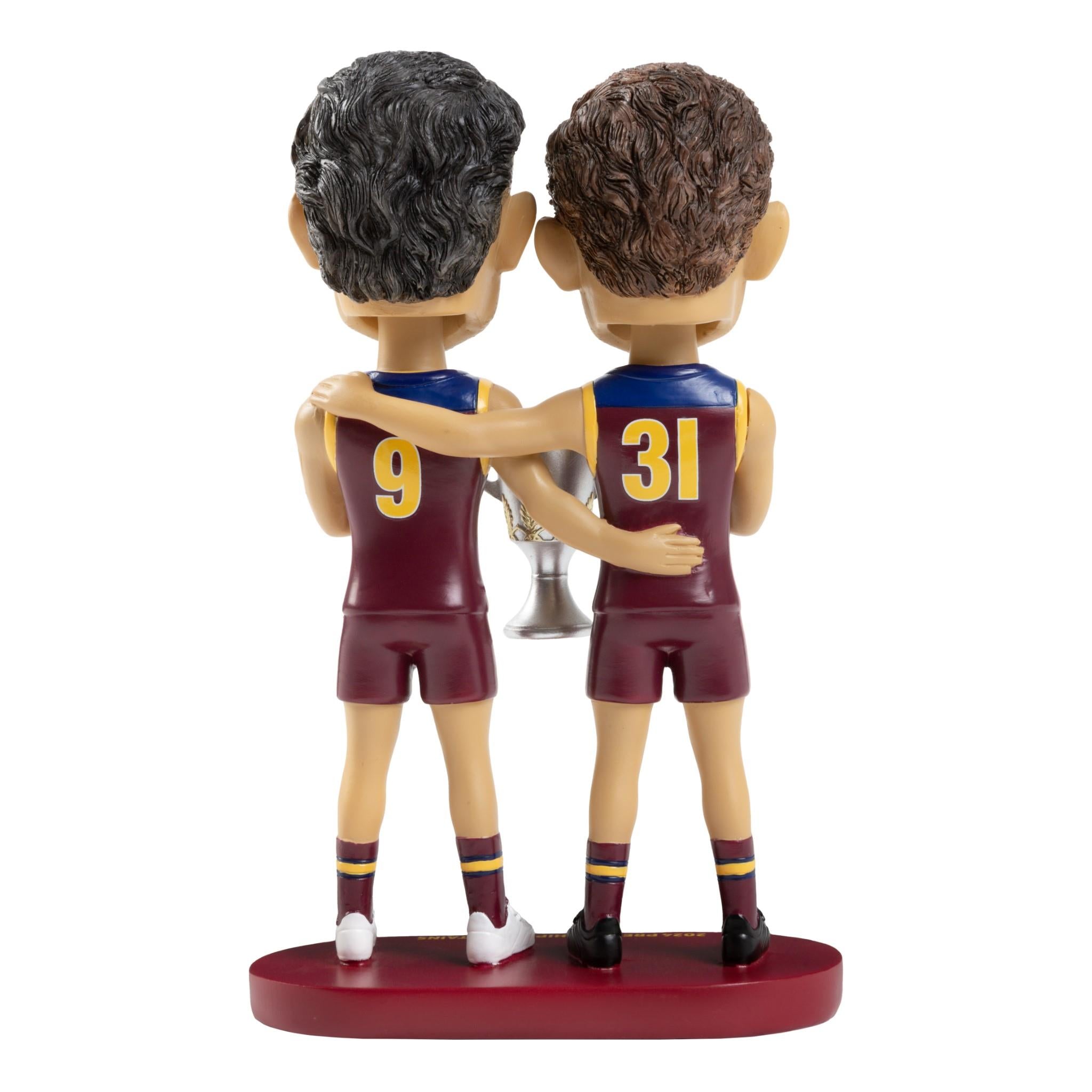 AFL - Brisbane Lions - 2024 Premiership Captains Double Bobblehead