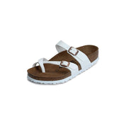 Birkenstock Mayari Birko-Flor Womens Sandals - White