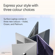 Microsoft Surface Laptop Copilot+ AI PC 13" Snapdragon X Plus 8 core/16GB/512GB (Violet)