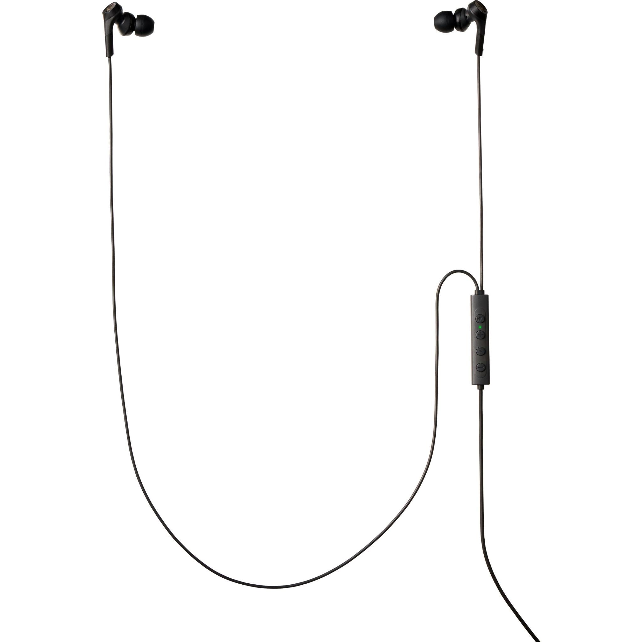 Audio-Technica USB-C Wired Noise Cancelling In-Ear Headphones (Black)