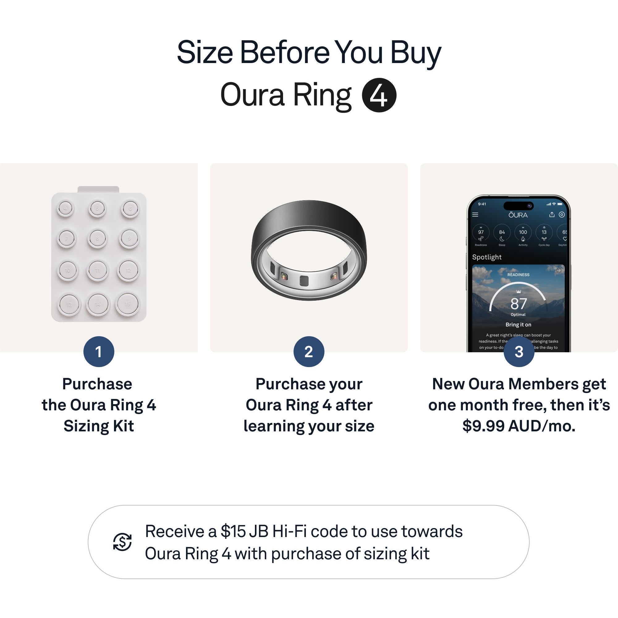 Oura Ring 4 [Size 13] (Stealth)
