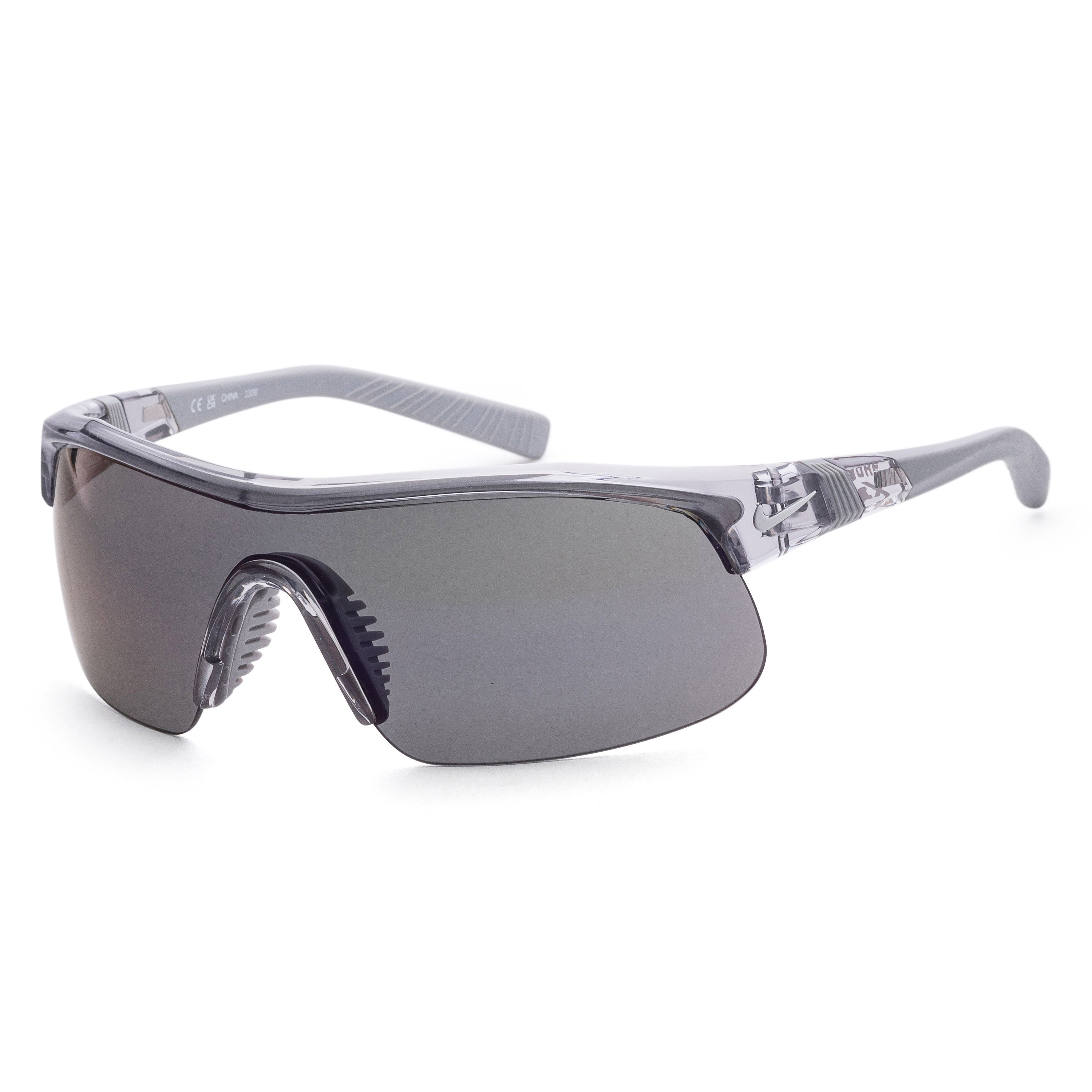 Nike Unisex 58mm Shiny Wolf Grey Sunglasses