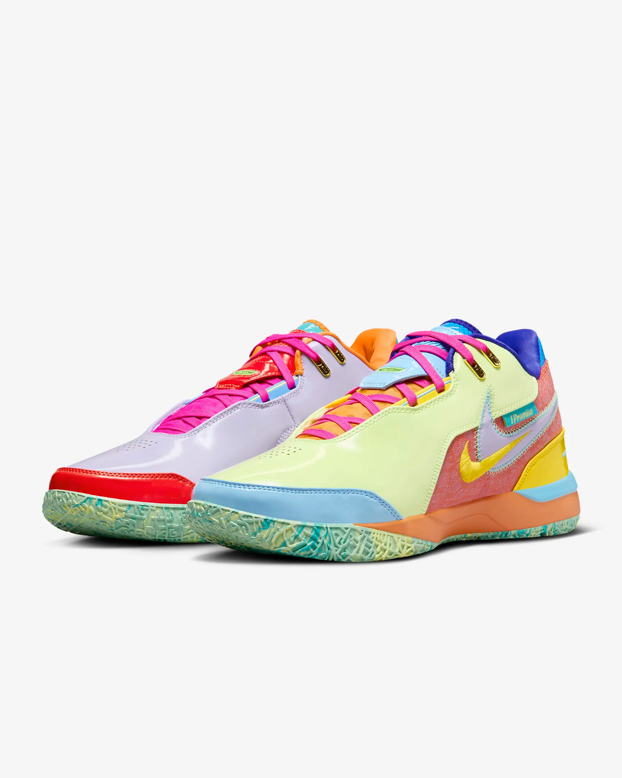 Men's Nike LeBron NXXT Gen AMPD IPS FZ7885-500 Sneaker Multi Basketball Shoe FD586 (Multicolor,11)