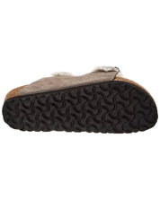 Birkenstock Arizona Narrow Suede & Shearling Sandal