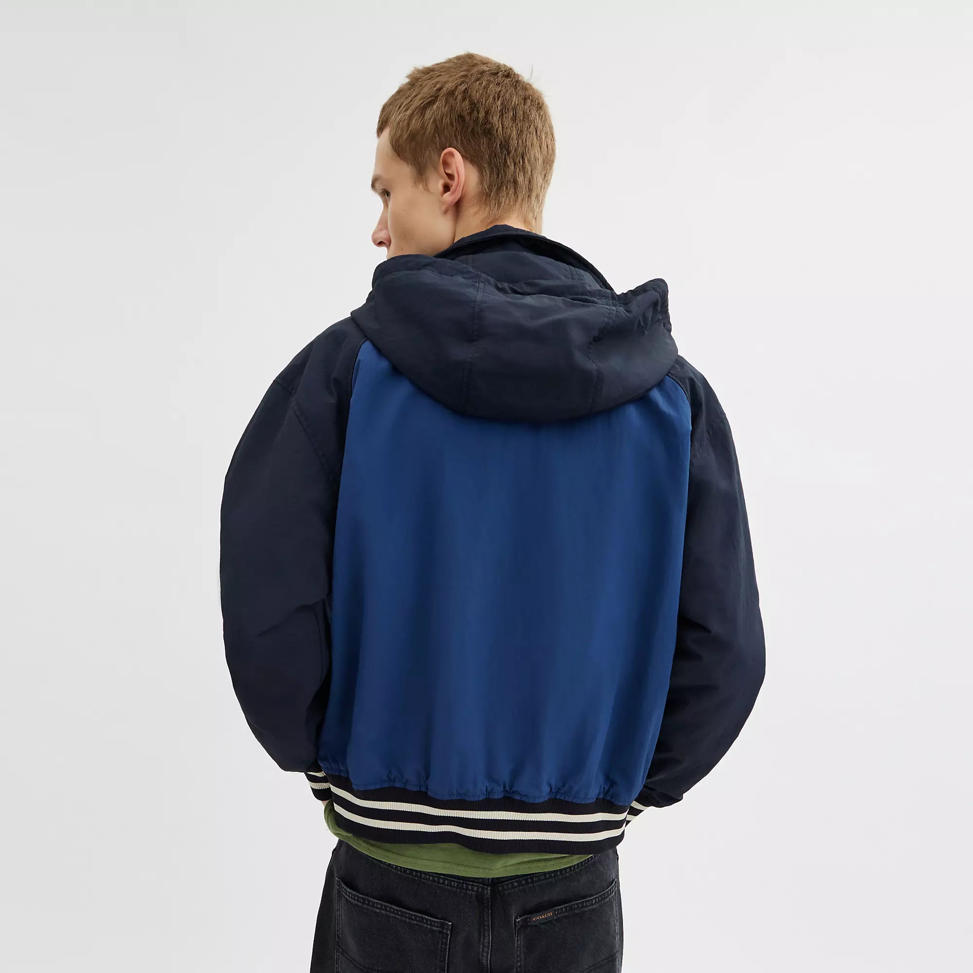 Coach Outlet Stadium Jacket In Recycled Polyamide