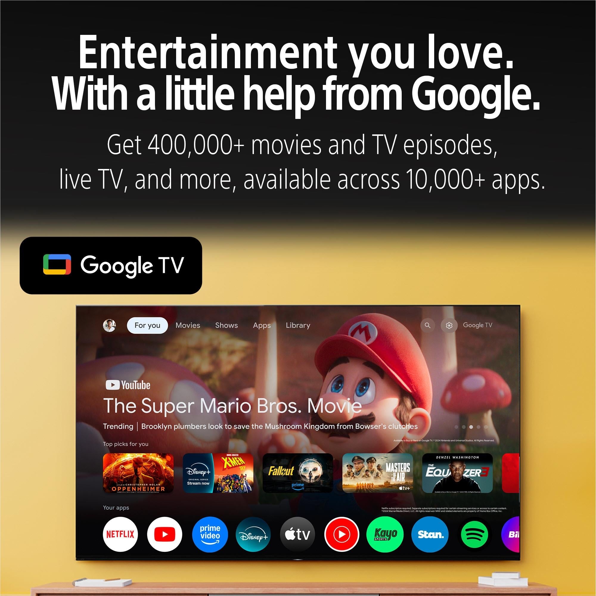 Sony 55" BRAVIA 8 II 4K HDR OLED Google TV [2025]