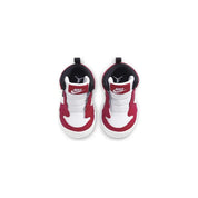 Toddler Nike Jordan 1 Crib Bootie White/Black-Varisty Red AT3745-163