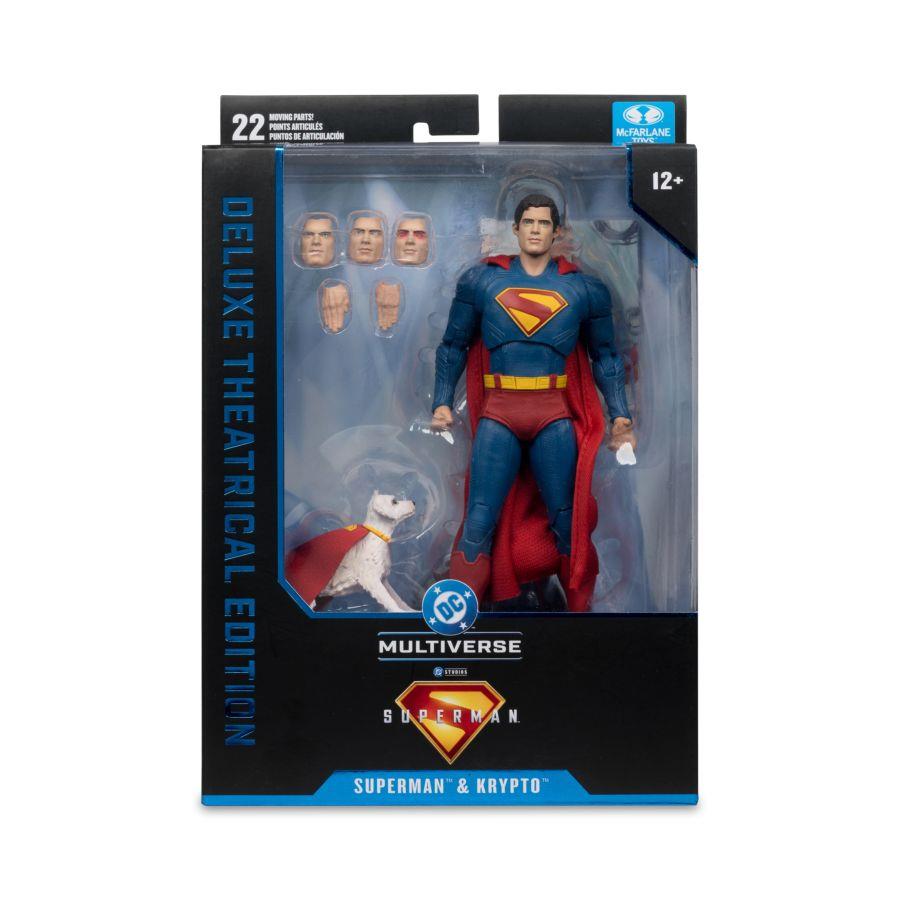 Superman (2025) - Superman with Krypto 7" Deluxe Figure (McFarlane Toys)