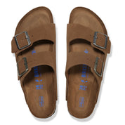 Men's Arizona Softbed Sandal In Dark Tea