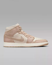 Nike Air Jordan 1 Mid SE FJ3448-200 Sneakers WoLight Brown Shoes RHS5409