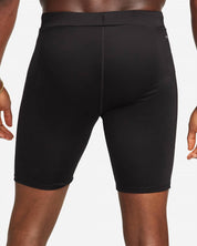 Dri-Fit Brief-Lined Running 1/2-Length Tights In Black/black/reflective Silv