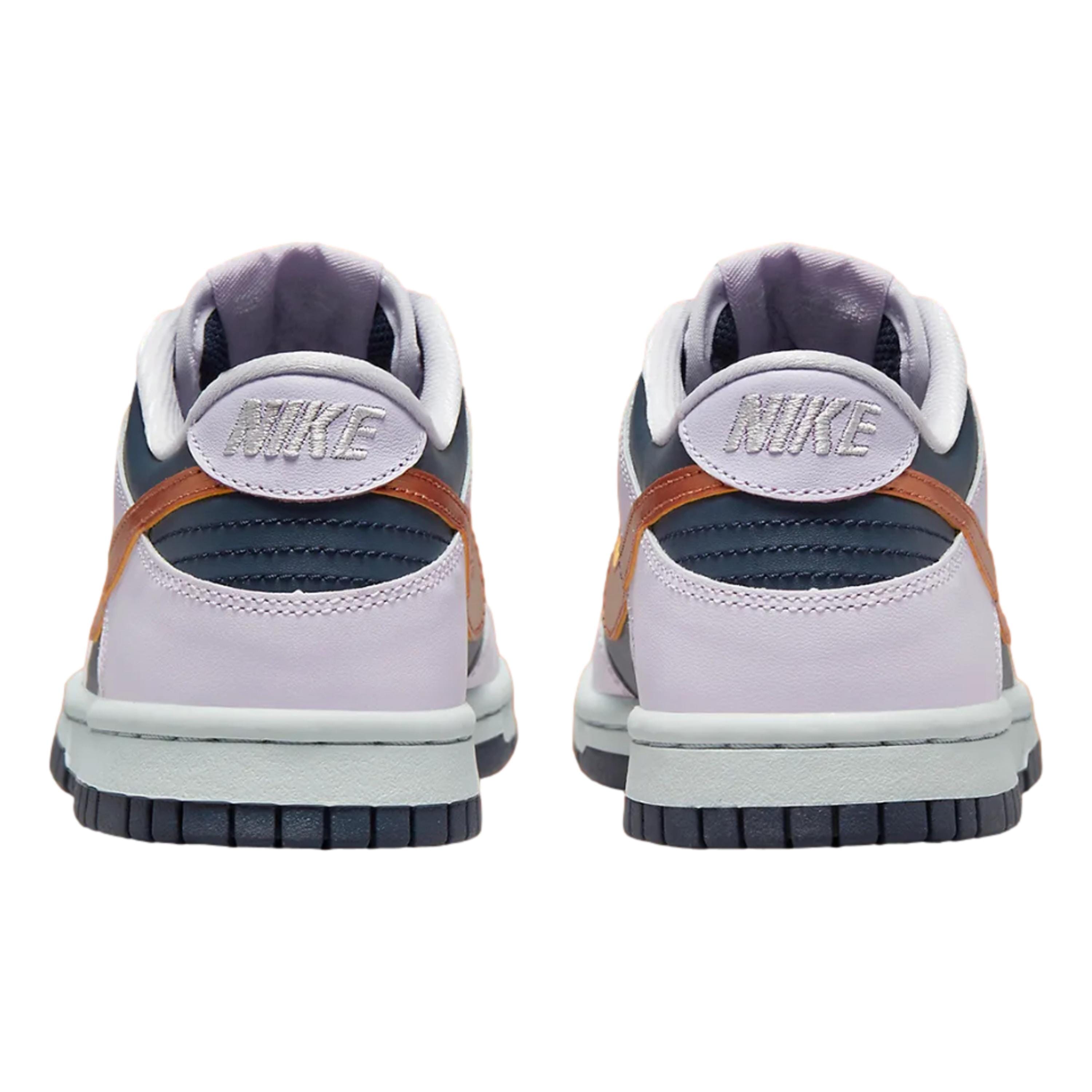 Grade-School Nike Dunk Low SE Thunder Blue/Metallic Copper DX1663-400