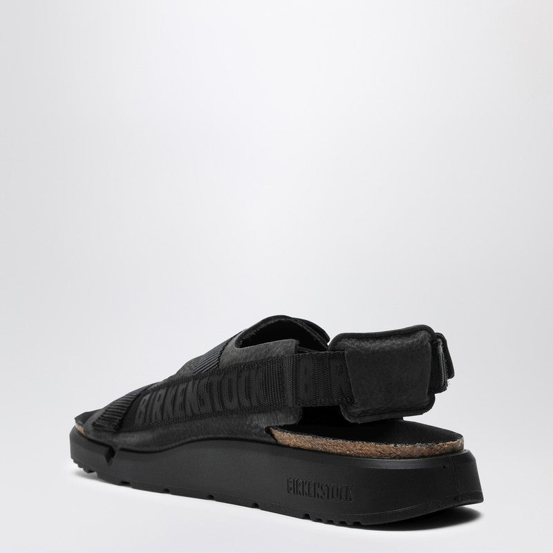 Birkenstock Men's Shinjuku Sandal In Leather And Tissue