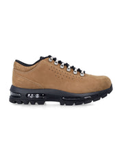 Outdoor-Inspired Nubuck Leather Sneakers With Air Max Cushioning
