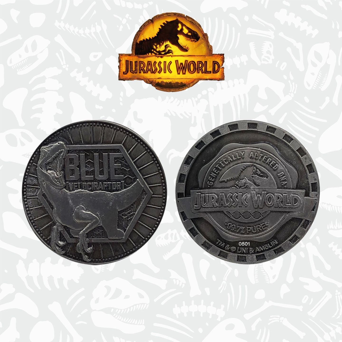 Fanattik Jurassic World Limited Edition Collectible Coin