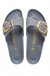 Women's Madrid Big Buckle Sandals In Basalt Grey