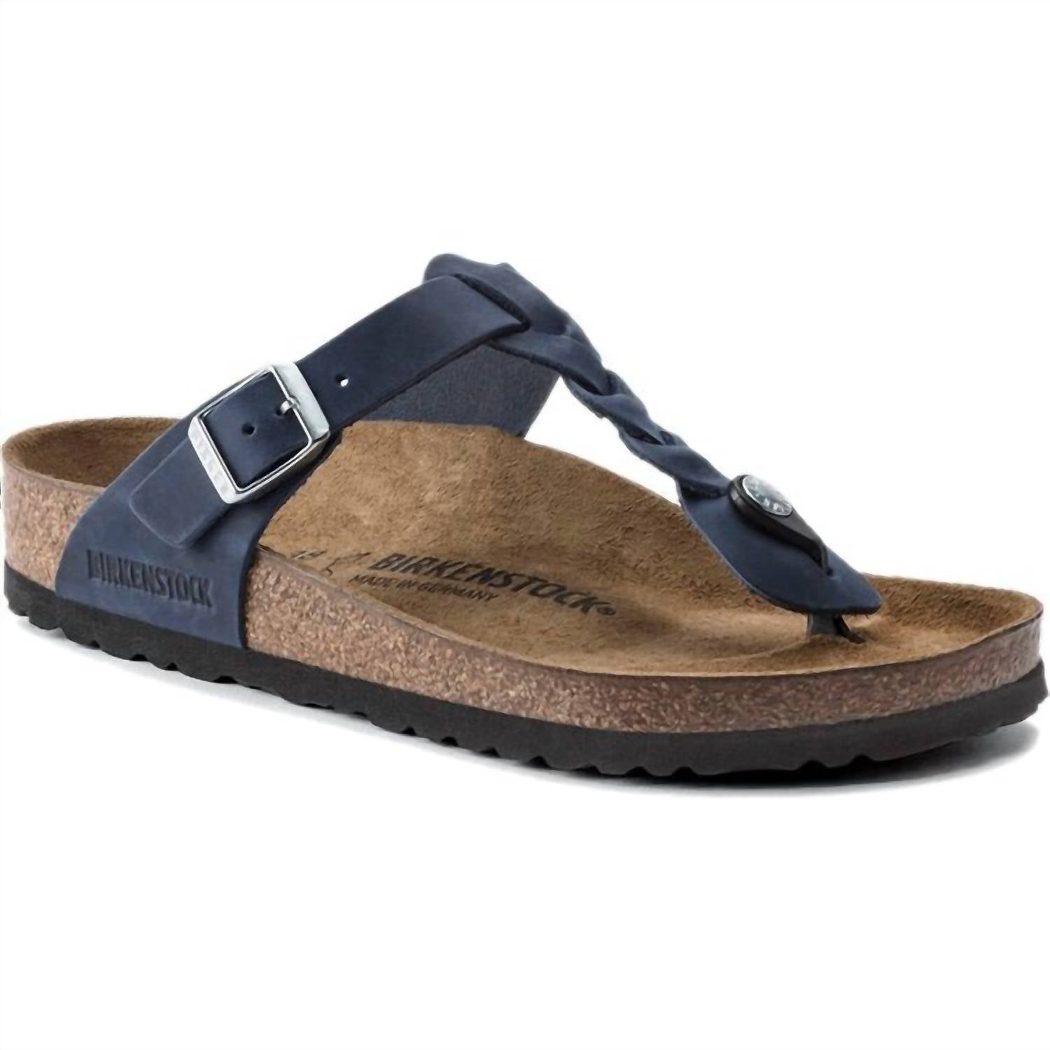 Women's Gizeh Braid Sandal In Navy