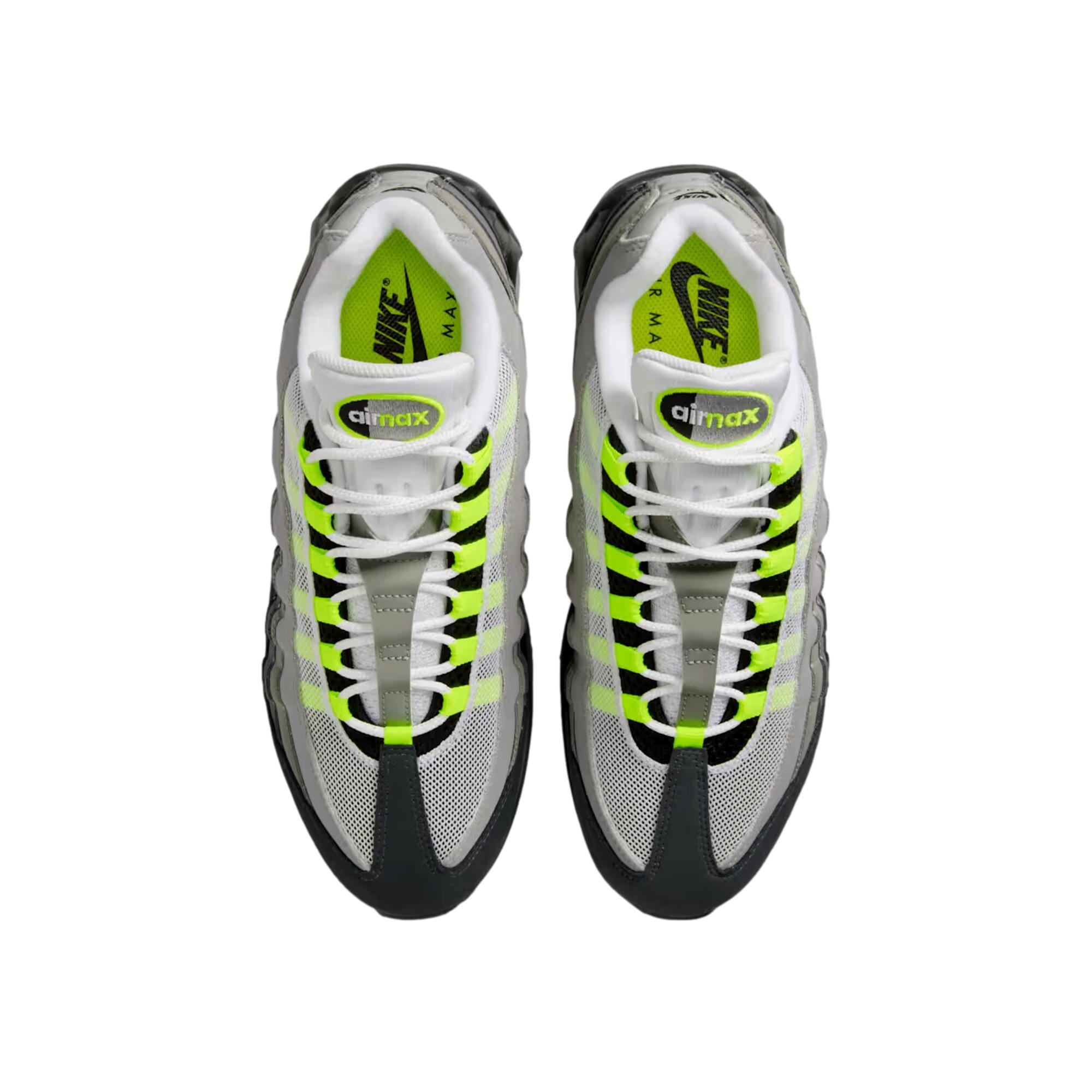 Nike Air Max 95 OG Black / Neon Yellow - Cool Grey  HM4740-001 Men's