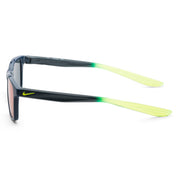 Nike Men's EV1160-300 Whiz 48mm Midnight Turquoise Volt Sunglasses