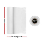 2 Rolls Food Vacuum Sealer Bags Storage Saver Heat Sealing Bag Pack 28CMX6M