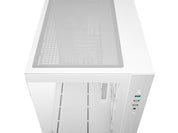 DeepCool CG330 3F WH Micro-ATX Case - White