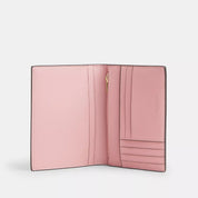 Coach Outlet Passport Card Case In Signature Canvas