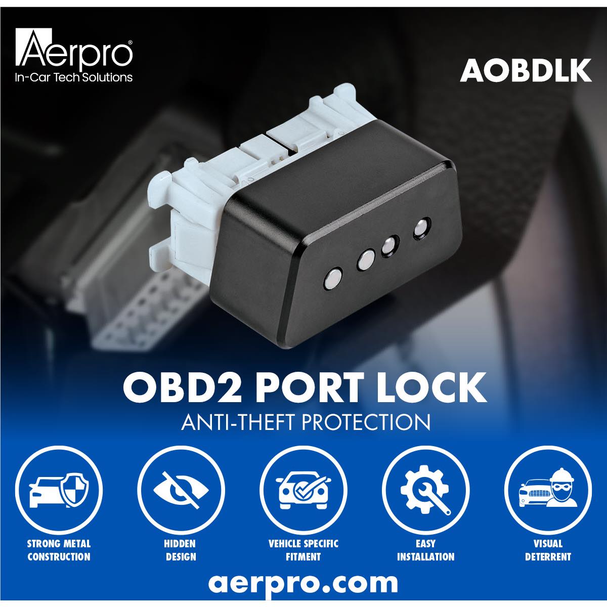 Aerpro OBDII Port Lock
