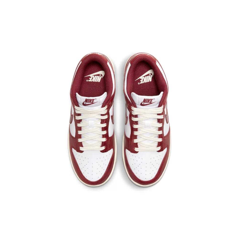 Nike Dunk Low PRM White/Steam Red-Coconut Milk  FJ4555-100 Women's