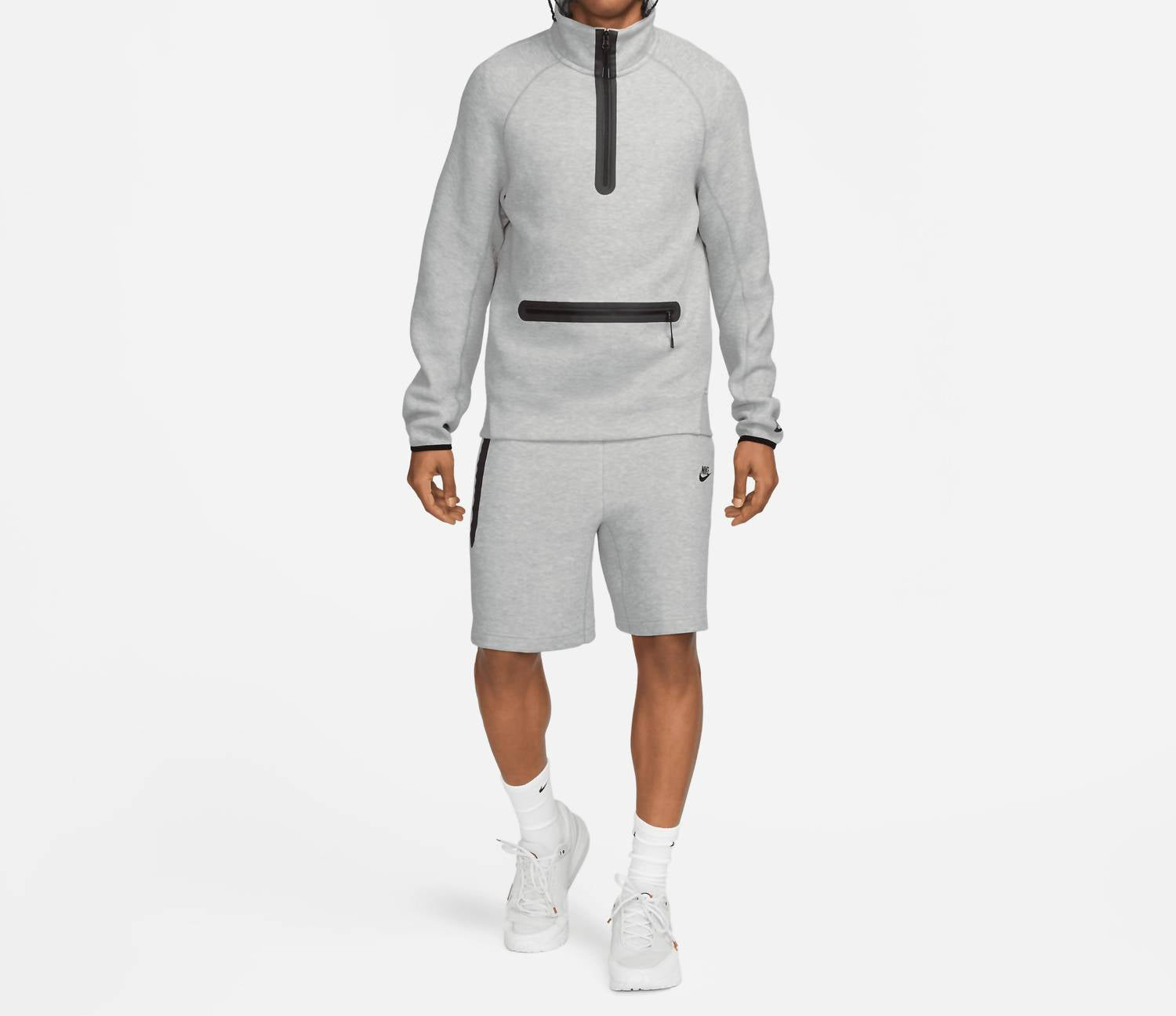 Men's Sportswear Tech Fleece Shorts In Dark Grey Heather/black