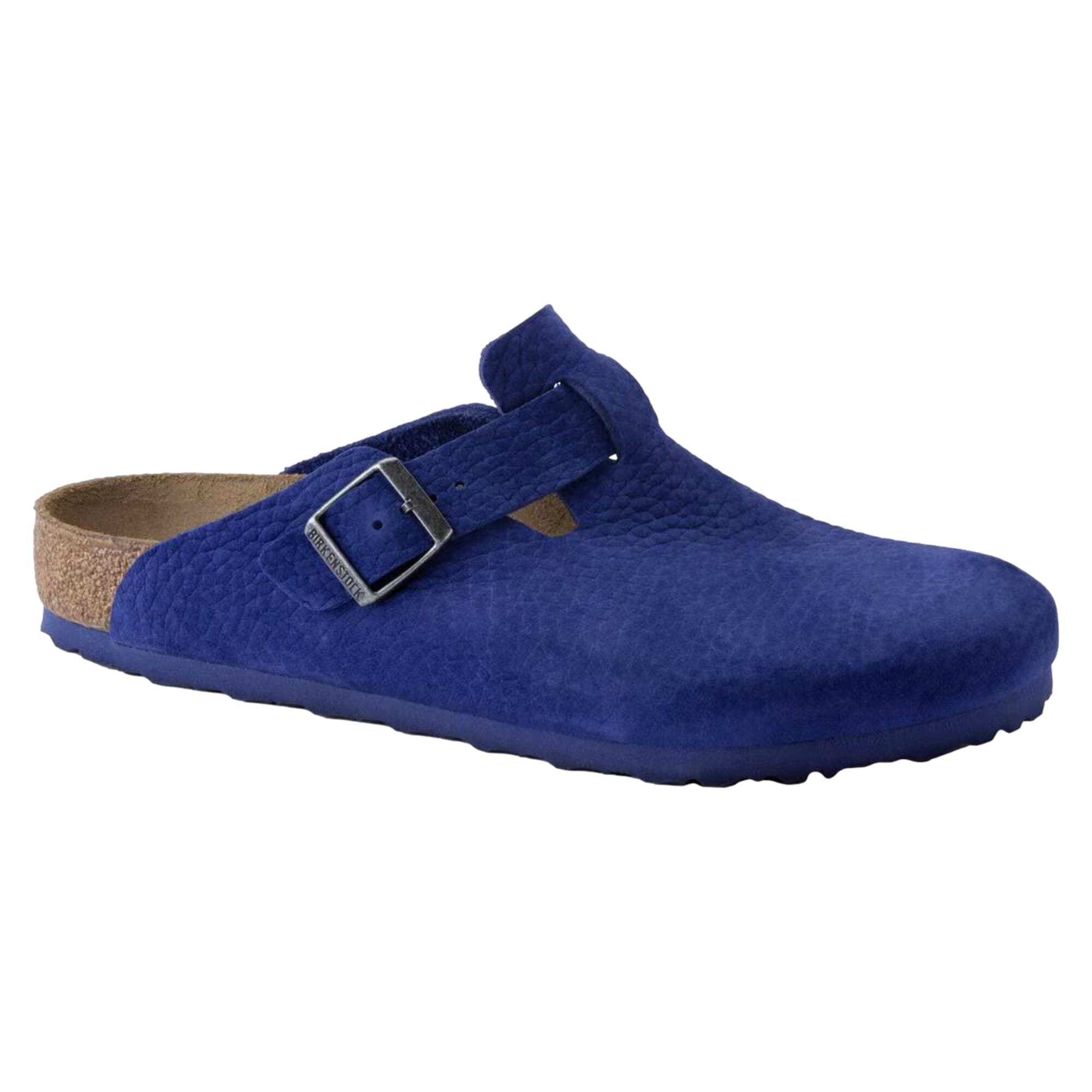 Men's Birkenstock Boston Clogs Indigo Blue 1025020