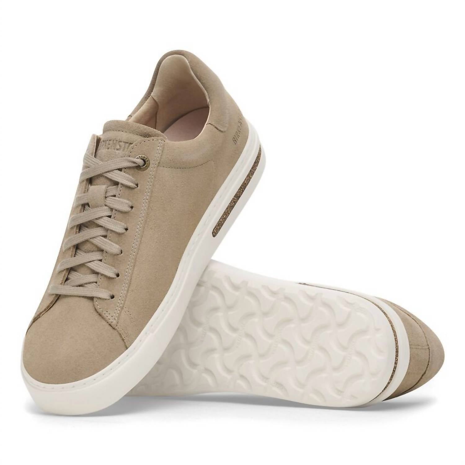 Men's Bend Suede Sneaker In Taupe