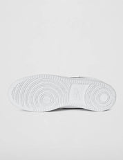 Men's Court Vision Mid Next Nature Shoes In White/black