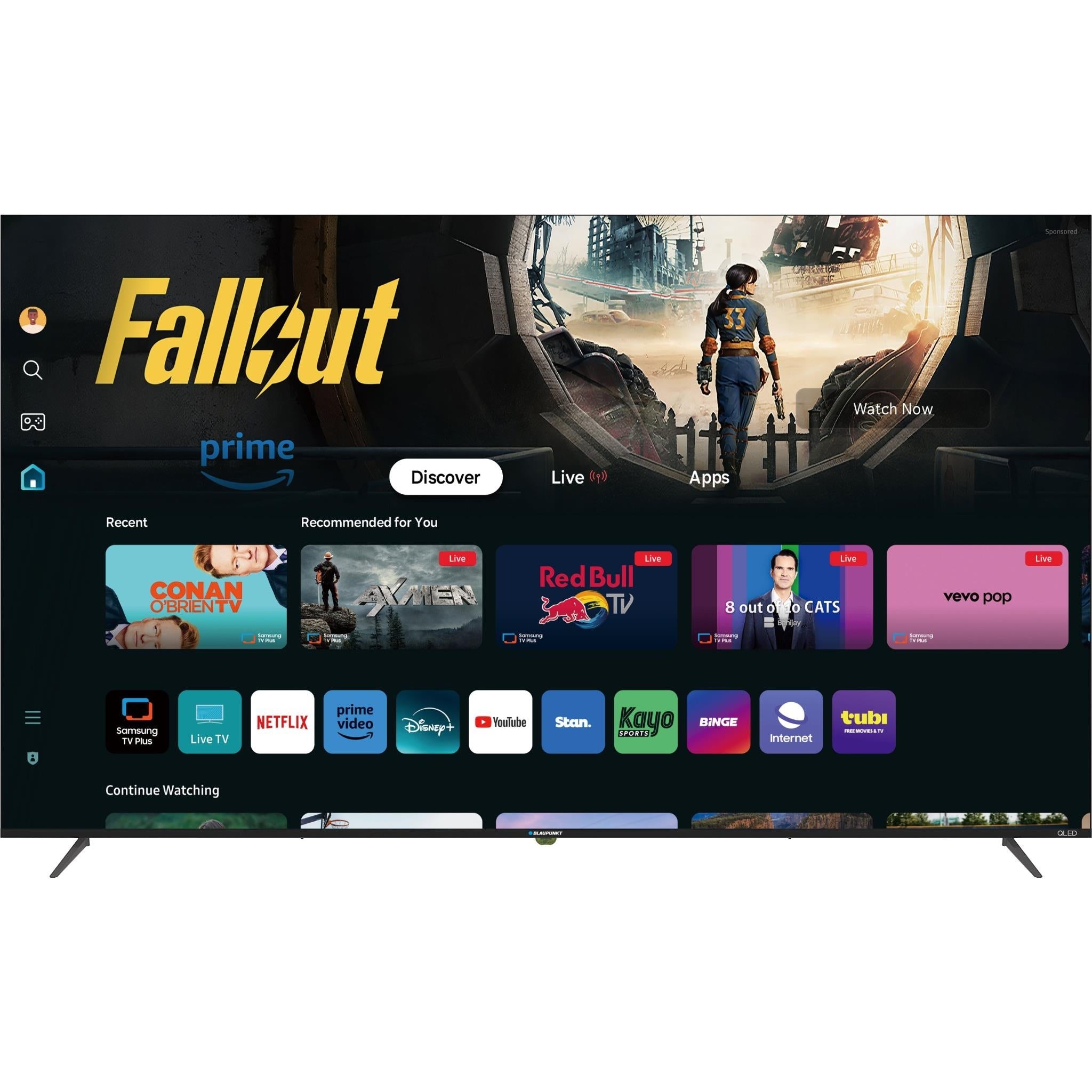 Blaupunkt 85" 4K UHD QLED Tizen Smart TV [2026]